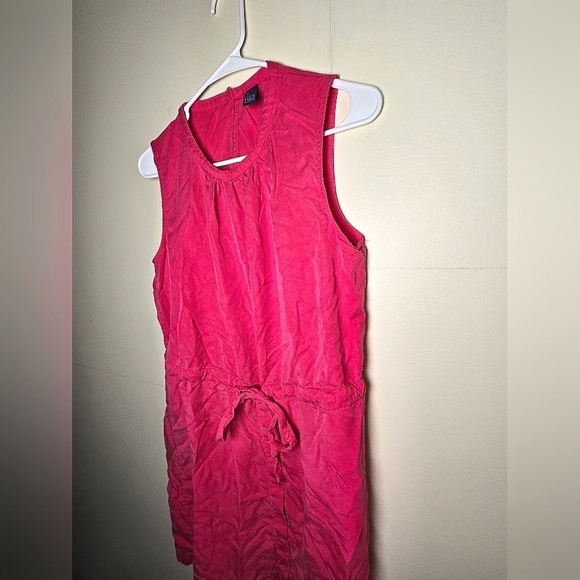 Women's Gap Tencel Cinch Waist Sleevless Dress, Size 6 - Picture 3 of 6